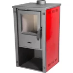 Strend Pro Thalia Pella S kályha, piros, 5,4 kW