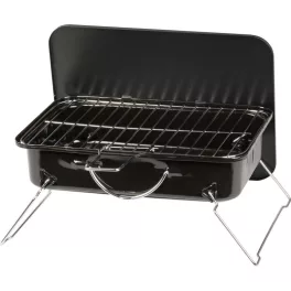 Strend Pro Paolo faszenes grill - fekete - 37 x 27 x 17 cm