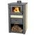 Kályha, Strend Pro Nova Ceramic, 7,5 kW, 120 mm füstcső csatlakozás, bézs, kerámia burkolat, fa és brikett tüzeléshez, EN 13240