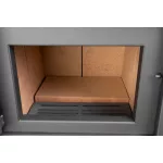 Kályha, Strend Pro Nova Ceramic, 7,5 kW, 120 mm füstcső csatlakozás, bézs, kerámia burkolat, fa és brikett tüzeléshez, EN 13240