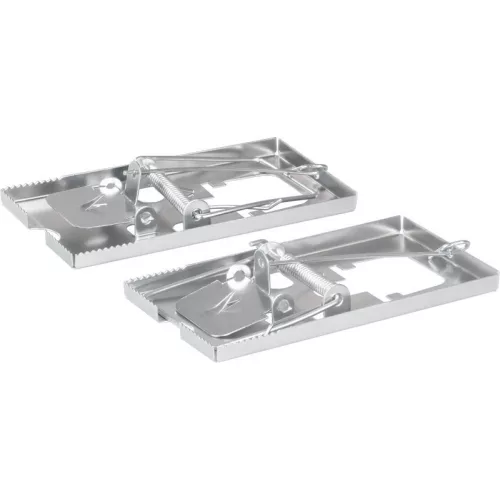 Csapda MH5079S Ironkiller, egerekre, fém, 120x65x0.5 mm, 2 db-os csomag