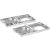 Csapda MH5079S Ironkiller, egerekre, fém, 120x65x0.5 mm, 2 db-os csomag