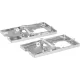 Csapda MH5079S Ironkiller, egerekre, fém, 120x65x0.5 mm, 2 db-os csomag