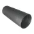 Füstcső, V.A.P.K. HS 0500/130/1,5, fekete, 50 cm / 130 mm, DC01 acéllemez, vastagfalú, lemezvastagság: 1,5 mm