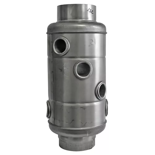 Hőcserélő KLASIK GAJO 118/120 mm, meleglevegős hőcserélő füstcsőhöz