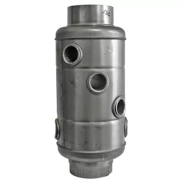   Hőcserélő KLASIK GAJO 130/132 mm, meleglevegős hőcserélő füstcsőhöz