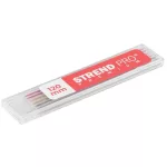 Ceruzabél Strend Pro Premium, csere, ácsceruzához, jelölő, 6 db, fekete, 120 mm