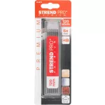 Ceruzabél Strend Pro Premium, csere, ácsceruzához, jelölő, 6 db, fekete, 120 mm