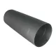 Füstcső, V.A.P.K. HS 1000/200/1,5, fekete, 100 cm / 200 mm, DC01 acéllemez, vastagfalú, lemezvastagság: 1,5 mm