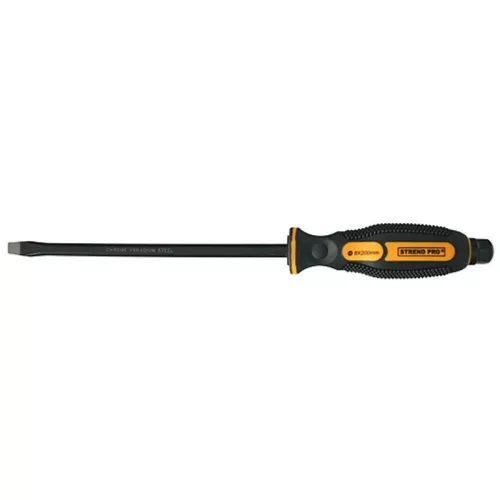 Csavarhúzó Strend Pro Strike 41 PLO 8x200 mm, lapos, ütőfejjel