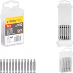 Bit készlet Strend Pro YF40004, 12 részes, Cr-V