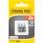 Bit Strend Pro Pozidriv, PZ 0, csomag 3 db