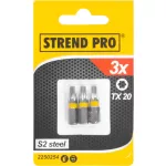 Bit Strend Pro Torx, TX 20, csomag 3 db