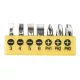 Bit készlet Strend Pro YF40516, 7 részes, S2, PLO 3-4-5-6, PH 1-2-3