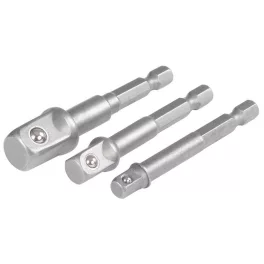   Adapter készlet Strend Pro, fúróhoz, 1/4", 3/8", 1/2