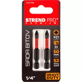 Bit Strend Pro Premium Pozidriv, PZ 1, csomag 2 db