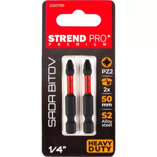 Bit Strend Pro Premium Pozidriv, PZ 2, csomag 2 db