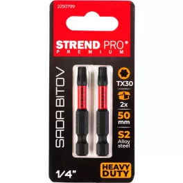 Bit Strend Pro Premium Torx, T 30, csomag 2 db