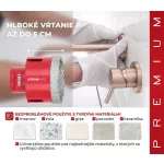 Koronafúró Strend Pro Premium DCB11, 50 mm, M14, koronafúró, gyémánt, professzionális