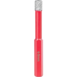   Koronafúró Strend Pro Premium DCB12, 8 mm, HEX szár, koronafúró, gyémánt, professzionális