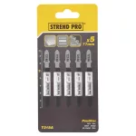 Fűrészlap Strend Pro T218A, szúrófűrészhez, 77 mm, 21 fog, fémhez, csomag 5 db