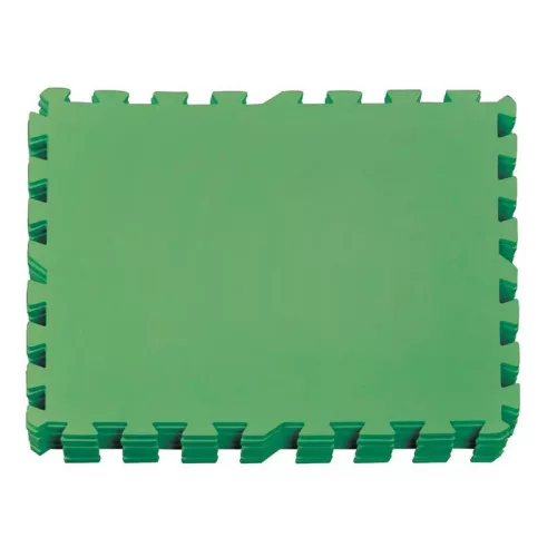 EVA medence szőnyeg, 500 x 500 x 4 mm, zöld, 9 db