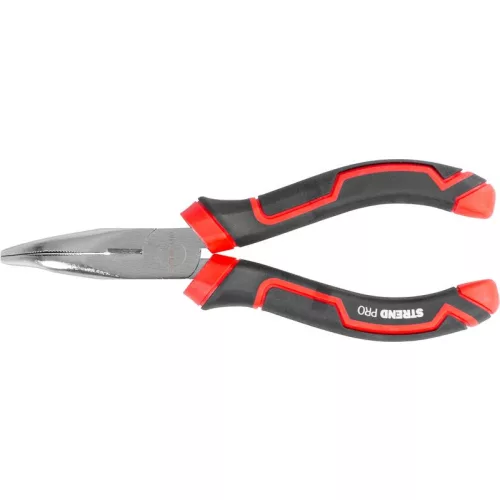 Fogó Strend Pro Premium ComfortGrip DL413, 160 mm, hajlított orrú