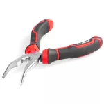 Fogó Strend Pro Premium ComfortGrip DL413, 160 mm, hajlított orrú