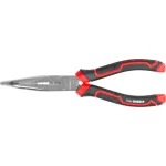 Fogó Strend Pro Premium ComfortGrip DL413, 200 mm, hajlított orrú