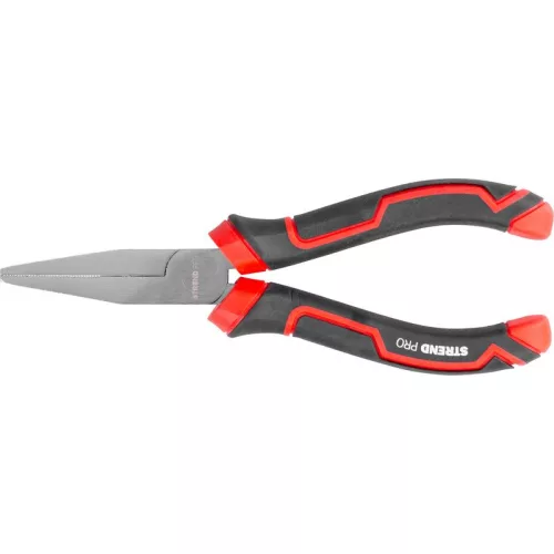 Fogó Strend Pro Premium ComfortGrip DL414, 160 mm, lapos orrú