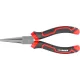 Fogó Strend Pro Premium ComfortGrip DL415, 160 mm, kerek pofákkal, egyenes, biztosítógyűrűkhöz