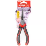 Fogó Strend Pro Premium ComfortGrip DL415, 160 mm, kerek pofákkal, egyenes, biztosítógyűrűkhöz