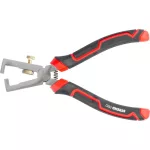 Fogó Strend Pro Premium ComfortGrip DL416, 160 mm, szigeteléseltávolító, kábelcsupaszító, kábelekhez