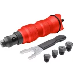 Adapter Strend Pro Premium, fúróhoz, 1/4", 2,4 - 6,4 mm, szegecselő, popszegecsekhez, kofferben