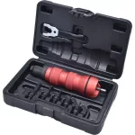 Adapter Strend Pro Premium, fúróhoz, 1/4", M3 - M10, szegecselő, anyacsavar szegecsekhez, kofferben
