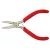 Fogó Strend Pro MP001E, 115 mm, mini, hosszú orrú