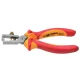 Fogó Whirlpower® 15706 180 mm, villanyszerelő, kábelcsupaszító, kábelekhez, 6 mm, VDE 1000, DIN5743