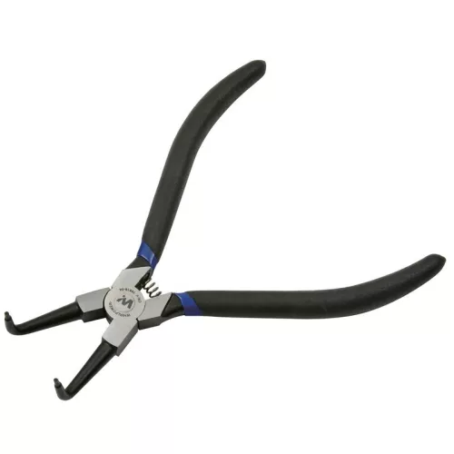 Fogó Whirlpower® 15618-04 170 mm, biztosítógyűrűkhöz, belső hajlított, Cr-V