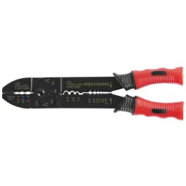   Fogó Strend Pro CT8008, 225 mm, villanyszerelő, kábelcsupaszító, krimpelő, kábelekhez, 0,75-6.0 mm