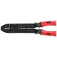 Fogó Strend Pro CT8008, 225 mm, villanyszerelő, kábelcsupaszító, krimpelő, kábelekhez, 0,75-6.0 mm