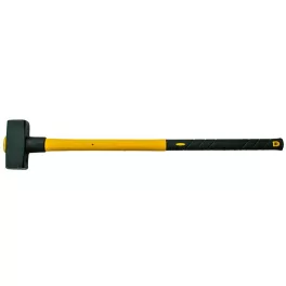   Bontókalapács, Strend Pro HS0531, sárga/fekete, 6000 g, üvegszálas nyél, acél fej, DIN 6475, lapos/lapos