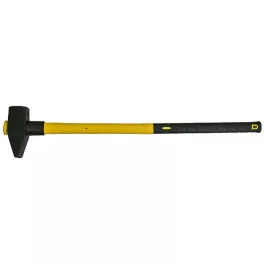   Bontókalapács, Strend Pro HM132, sárga/fekete, 4000 g, üvegszálas nyél, acél fej, DIN 1042, lapos/hegyes