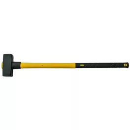   Bontókalapács, Strend Pro HS0531, sárga/fekete, 3000 g, üvegszálas nyél, acél fej, DIN 6475, lapos/lapos