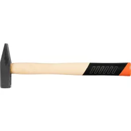   Lakatoskalapács, Strend Pro Premium HM102, fekete, 300 g, fa nyél, acél fej, lapos/hegyes