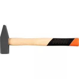   Lakatoskalapács, Strend Pro Premium HM102, fekete, 1000 g, fa nyél, acél fej, lapos/hegyes