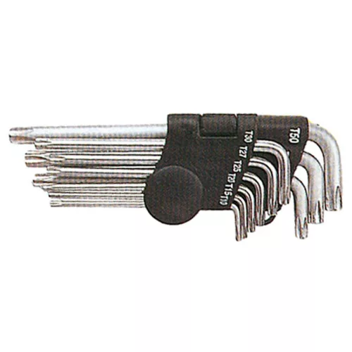 Kulcs készlet Strend Pro HK0042, 9 részes, T10-T50, Torx, belső