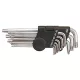 Kulcs készlet Strend Pro HK0042, 9 részes, T10-T50, Torx, belső