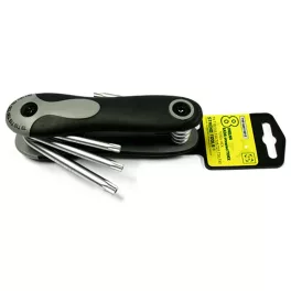   Kulcs készlet Strend Pro HK0208, 8 részes, Torx, összecsukható, belső