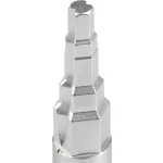Dugófej, Strend Pro Premium Uni-Ra1, ezüst, 10–12–13–16–20 mm, 1/2'', Cr-V, lépcsős, univerzális