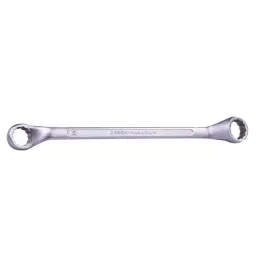   Csillagkulcs, HZ 637, 6, ezüst, 23 és 26 mm, Cr-V, 15°-ban hajlított (231233)